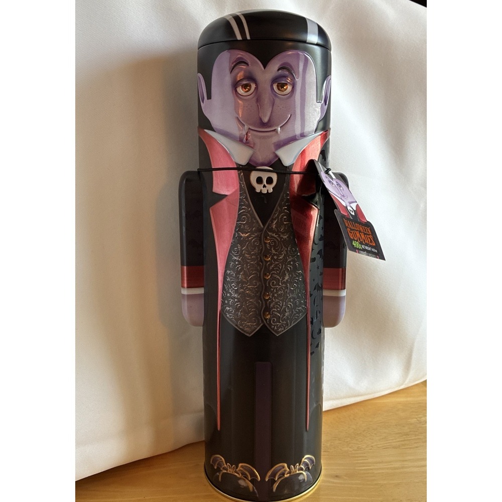 The Silver Crane Company Dracula Tin EMPTY